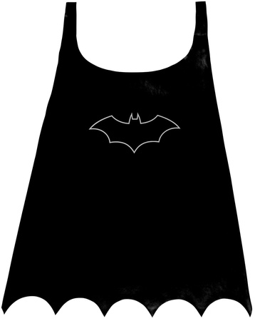 DC Comics Batman Maske + Umhang Kostüm Set