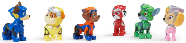 Paw Patrol The Movie 2 bunte Sammelfiguren Doggies 6er Pack