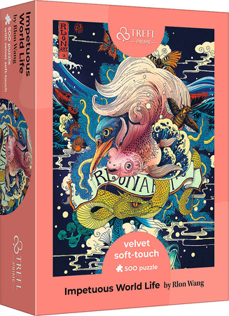 Puzzle 500 elements Velvet Soft Touch Impetuous World Life UFT