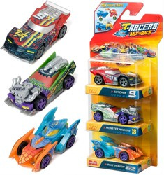 T-Racers Mix'N Race Cars Satz mit 3 Fahrzeugen