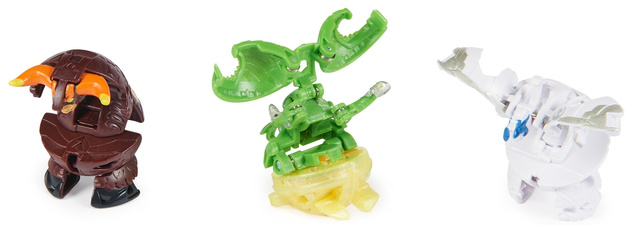 Bakugan Starter Pack Strategie Spiel Set 3 Figuren Special Attack Nillious