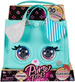 Purse Pets Kleine blaue interaktive Welpentasche mit beweglichen Augen + Sound
