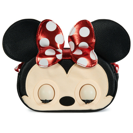 Purse Pets Disney Minnie Maus// Minnie Mouse Spin Master Interaktive schwarze Tasche mit beweglichen Augen