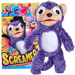 ScreamerZ Interactive Screamer Maskottchen Lila Affe mit Sound