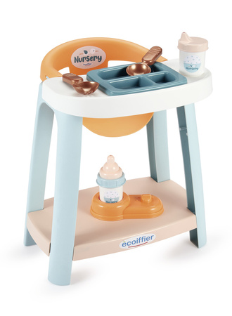 Ecoiffier Nursery Dollminder Set mit Autositz und Zubehör