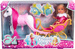 Evi Love Princess ride kleines Set Puppe in Kutsche Pferd + Zubehör