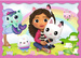 Gabi's Katzenhaus Puzzle Trefl 4 Puzzles