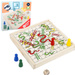 Small Foot 11211 Schlangen und Leitern Spiel aus Holz