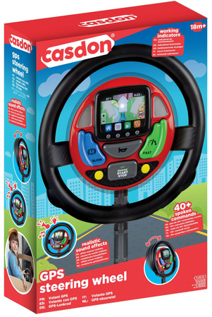 Fahrsimulator mit beweglichem Lenkrad Lichtgeräusche Kleiner Fahrer Casdon