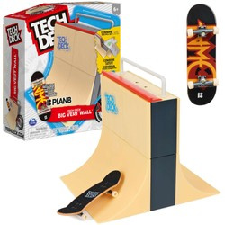 Tech Deck Fingerboard Big Vert Wall Rampenset + Skateboard