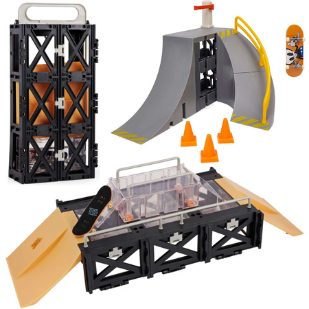 Tech Deck Ramp Fingerboard Element Box Set Spielen und Anzeigen
