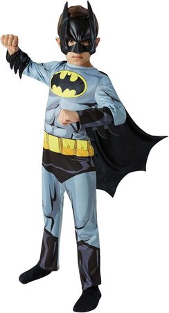 DC Comics Batman Karnevalskostüm schwarz Verkleidung 98-104 cm (3-4 Jahre)