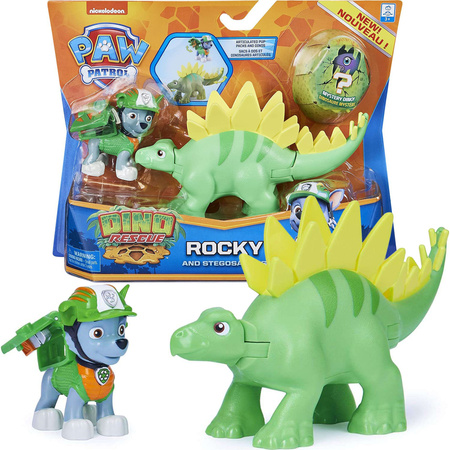 Paw Patrol Dino Rescue Rocky + Stegosaurus