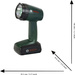 Bosch Kindertaschenlampe Knicklicht 4 Farben Klein 8448