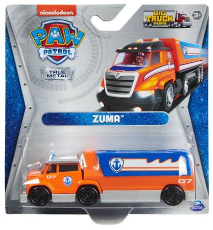 Paw Patrol Metall Mini Truck orange Auto Zuma Big Truck Pups True Metal Spin Master