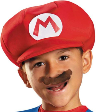 Super Mario Kostüm, Karnevalskostüm Verkleidung Mario 137-149 cm 10-12 Jahre alt