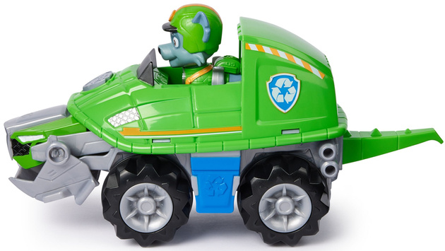 Paw Patrol Jungle Pups Set Rocky's Fahrzeug + Figur