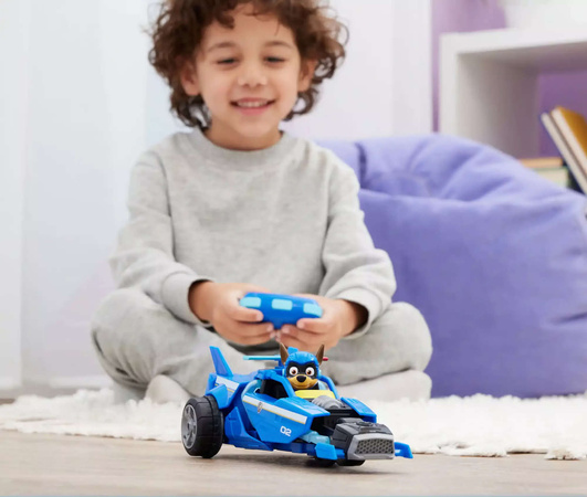 Paw Patrol The Movie 2 Ferngesteuertes Cars Hund Chase blau RC Fahrzeug