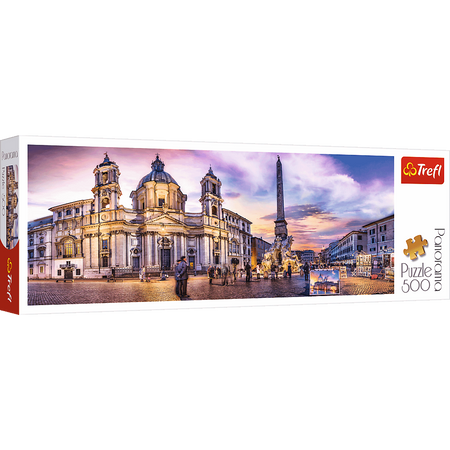 Trefl Puzzle 500 Panorama Piazza Navona Rom