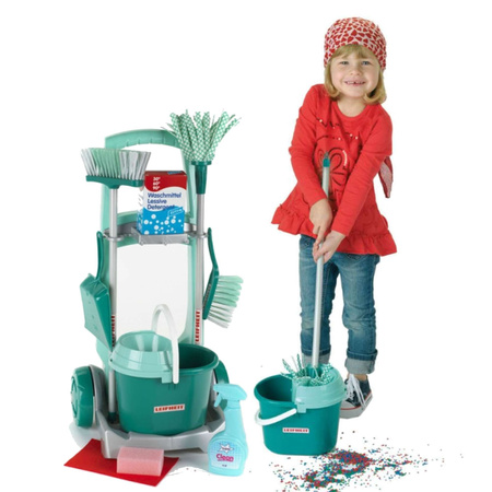 Leifheit Kinderputzwagen mit Zubehör Klein 6562