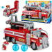 Paw Patrol Marshall Transforming Fire Engine XL Fahrzeug Auto + Figur Der Kinofilm