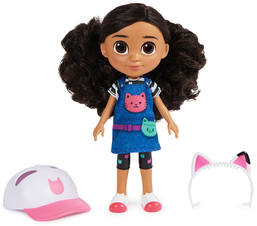 Gabi Katzenhaus Gabby Puppe Large mit Hut und Haarband Katzenohren 20 cm