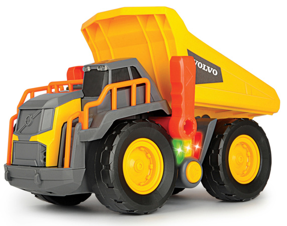 Dickie 372-5004 Volvo Construction Kipper mit Licht und Ton