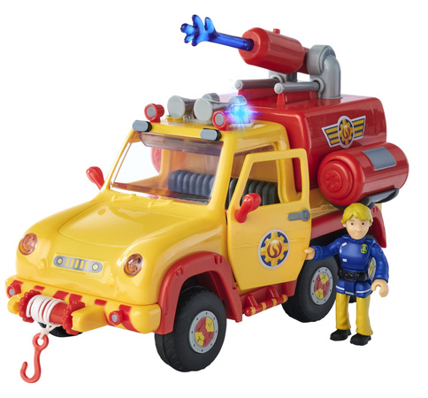 Feuerwehrmann Sam Feuerwehrauto Venus 2.0 mit Penny Figur Licht und Sound