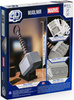 Puzzle 4D Build Marvel Hammer of Thor Mjolnir 3D Modell zum Zusammenbauen