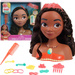 Disney Princess Hair Styling Head Puppe Vaiana Mo ana Friseur + Zubehör