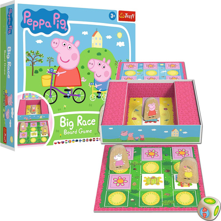 Soziales Spiel Peppa Wutz Großes Rennen