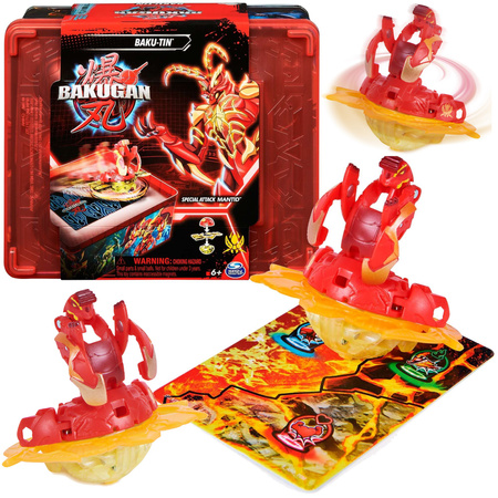 Bakugan Legends Bakugan-Tin Box kann Special Attack Mantid + Karten