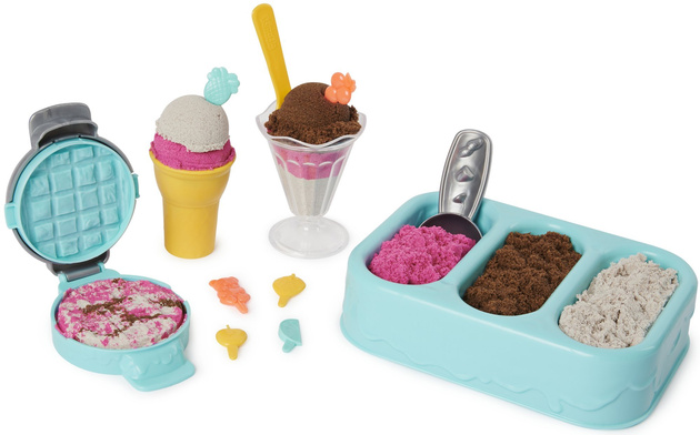 Ice Cream Kinetic Sand Duftende Eiscreme Leckereien Eisdiele 3 Düfte Spin Master