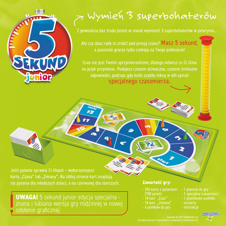 Trefl Game 5 seconds Junior 2.0 Sonderausgabe 2019