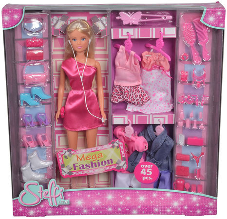 Simba Doll Steffi Set mit Kleidung 573 6350
