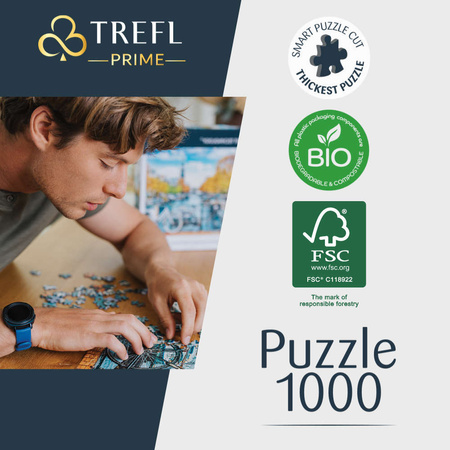 Puzzle 1000 Herbst in Amsterdam Unlimited Fit Technology