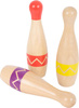 Hölzerne Bowlingpins für Kinder + Aufbewahrungstasche