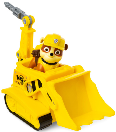 Paw Patrol 2-in-1 Buddel Buddel Rubble Fahrzeug mit Öko-Figur