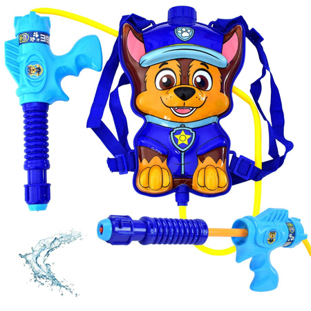 Paw Patrol Chase Rucksack-Wasserpumpentank mit Pumpe