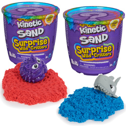 Kinetic Sand Surprise Wild Critters - Überraschungsset - Sand, Form, Figur