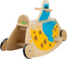 Kleiner Fuß 2-in-1 Holzfahrrad Schaukelstuhl Cookie Monster