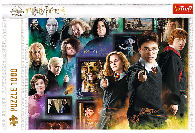 Trefl Puzzle 1000 Elemente Harry Potter Zaubererwelt