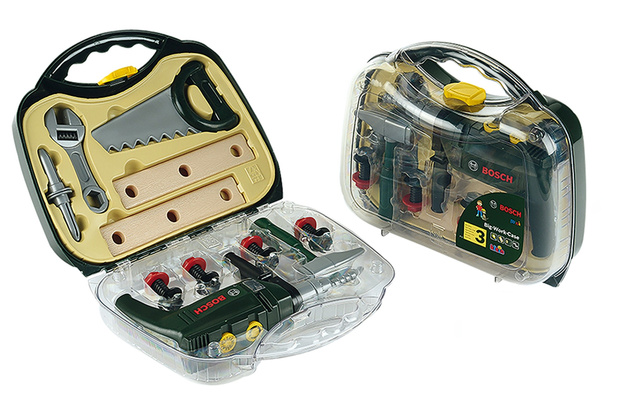 Klein 8416 Bosch Kinderwerkzeugkoffer und Bohrmaschine