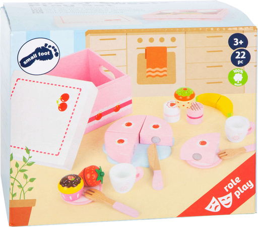 Small Foot Box von Süßigkeiten Holz-Set 22 el