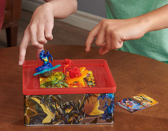 Bakugan Legends Bakugan-Tin Box kann Special Attack Mantid + Karten