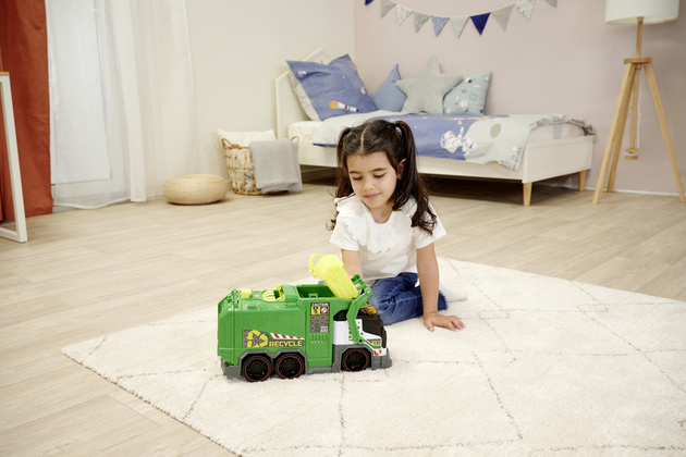 Fahrzeug Interaktiver Recycling-Müllwagen Licht Sound