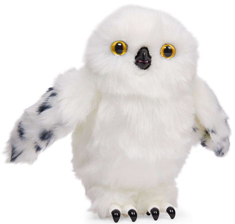 Harry Potter Hedwig Interaktive weiße Eule mit Buchstaben + Zubehör Sound Moving 5+