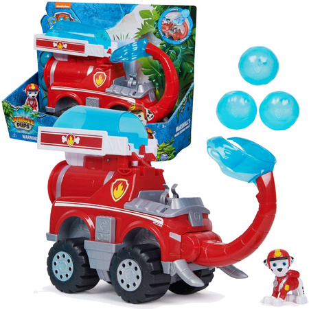Paw Patrol Jungle Pups Deluxe Fahrzeug Marshall Elefant + Figurenset