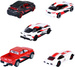 Satz von 5 Fahrzeugen Toyota Racing Supra Corolla GT Sportwagen