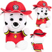 Paw Patrol der Kinofilm Die Movie Marshall weiches Plüsch-Maskottchen 11 cm